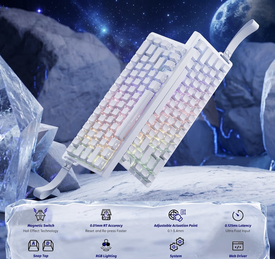Aura X68 Clavier Magnétique 60% Rapid Trigger