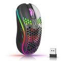 Aura WirelessPro Souris Sans Fil RGB Honeycomb