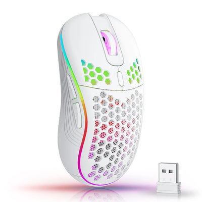 Aura WirelessPro Souris Sans Fil RGB Honeycomb