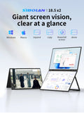 Aura DualScreen 18" Moniteur Portable Triple Folding