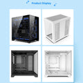 Aura PRO Tower Boîtier ATX Gaming 360° Watercooling