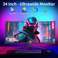 Aura UltraWide 34" Moniteur Incurvé UWQHD 165Hz