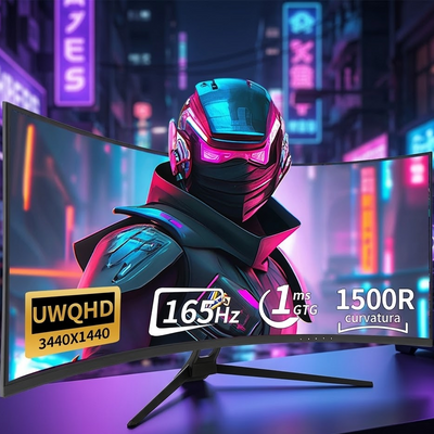 Aura UltraWide 34" Moniteur Incurvé UWQHD 165Hz